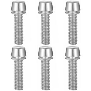Bike Stem Bolts Color Allen Tapered Head Steel Bolt with Washer Screw M5x18mm for Mountain Bicycle,RoadBike,BMX,Folding (Black) in Saudi Arabia