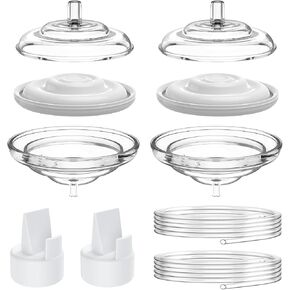 Electric Breast Pump Parts Compatible with Spectra S1/S2/9 Plus, Duckbill Valves, Backflow Protector Membrane and Tubes (Not Original Spectra Accessories) in Kuwait