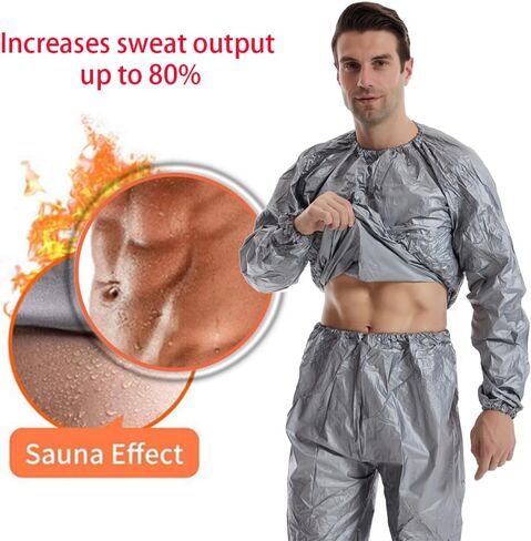 بدلة رياضية DawnBreak Sauna للنساء والرجال لممارسة التمارين الرياضية وفقدان الوزن واللياقة البدنية in Kuwait