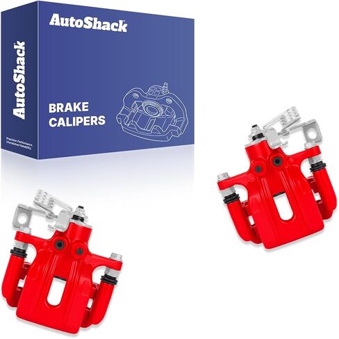 AutoShack Rear Brake Calipers Set of Assembly with Bracket Replacement for 2011-2016 Hyundai Elantra 2013-2014 Elantra Coupe 1.8L 2.0L FWD Driver and Passenger Side BC30460PR in Saudi Arabia