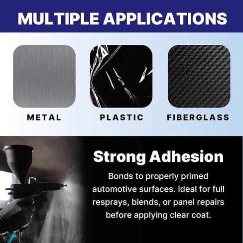 Finishx Automotive Refinishing Factory Color 1K Basecoat Diamond Black Mixing Ratio 1: 1 (Gallon) in Saudi Arabia
