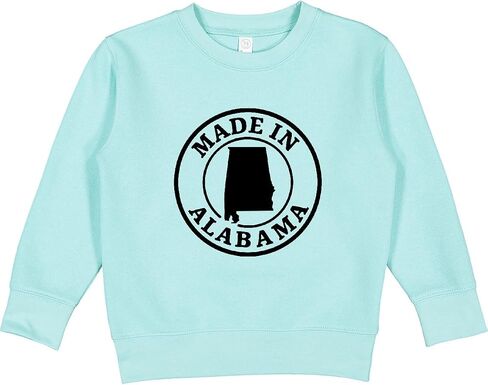 inktastic Made in Alabama - Black Toddler Sweatshirt in Saudi Arabia