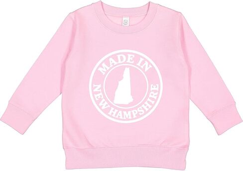 inktastic Made in New Hampshire - White Toddler Sweatshirt in Saudi Arabia