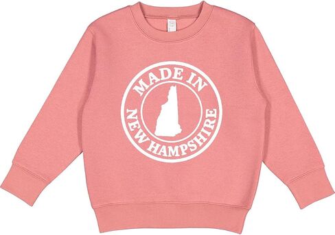 inktastic Made in New Hampshire - White Toddler Sweatshirt in Saudi Arabia