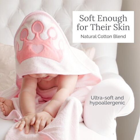 مناشف الأطفال المغطاة بالنسخ المقطوعة ناتميا - منشفة حمام الأطفال الناعمة مع تصميم الحيوانات ، ومنشفة حمام الأطفال الصغار ، ومناشف حديثي الولادة للبنين والبنات ، مصنوعة في تركيا - دب أبيض in Kuwait