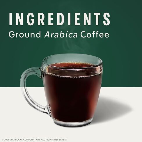 Starbucks K-Cup Coffee Pods ، قهوة مشوية داكنة ، مشوي فرنسي ، 100 ٪ أرابيكا ، صندوق واحد (32 قرون) in Kuwait