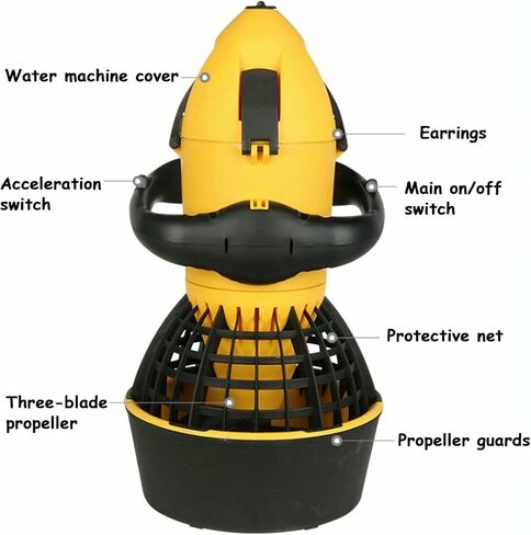 500W Underwater Sea Scooter Scuba Diving Swimming Boosters for Adults Explorer, Lead-Acid Batteries Lake Ocean Pool Under Water Scooter in Saudi Arabia