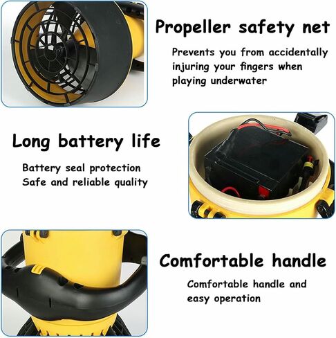 500W Underwater Sea Scooter Scuba Diving Swimming Boosters for Adults Explorer, Lead-Acid Batteries Lake Ocean Pool Under Water Scooter in Saudi Arabia
