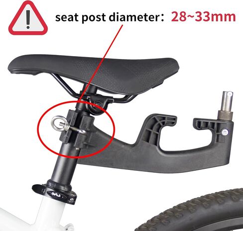 TMZ Bike Trailer, Bicycle Cargo Trailer with 110lbs Load Capacity, 11.4 Inch Airless Tire, Universal Coupler, Angle-Adjustable Pull Rod and Elastic Net Cover in Saudi Arabia