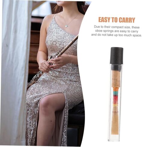 Handmade Oboe Reeds for Beginners Soft and Lightweight Oboe Supplies Excellent Sound for and Practice Natural Material Single Random in Kuwait