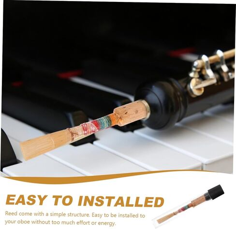 C Handmade Oboe Reeds Material Easy to Install Compact for Beginners and Intermediate Players Random Colors in Saudi Arabia