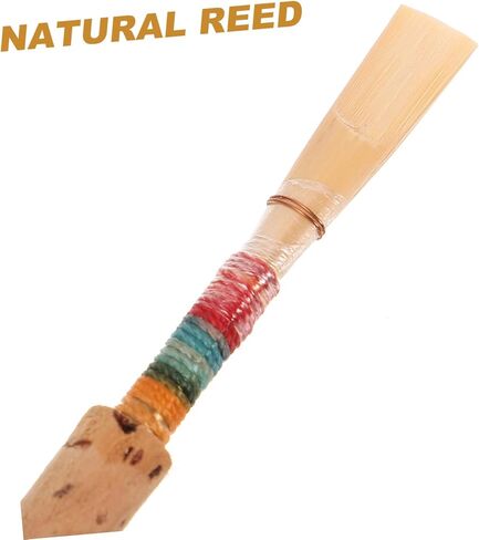 Kisangel Professional Oboe Reeds C-tone Replacement Accessory for Beginners Intermediate Players Compact and Versatile Oboe Tool Elasticity and Stable Tone Random Colors in Saudi Arabia