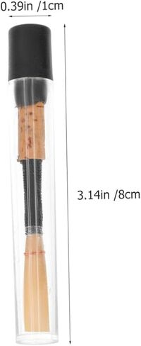 Kisangel 2pcs Professional Oboe Reeds Compact Instrument Accessory for Oboe Players Hand-made Natural Cane Lightweight Easy to Install for and Beginners in Saudi Arabia