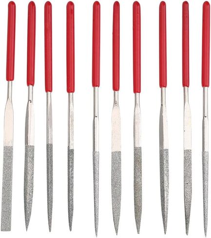 Grinding Tool, Guitar Bridge Saddle Nut Files Set with Grinding Stone Screw Nuts Tool Care Kit Accessory in Saudi Arabia