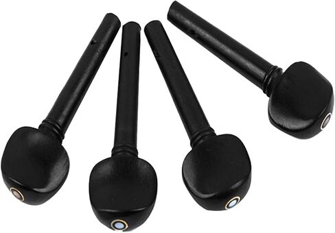 life 4Pcs Violin Fiddle Tuning Peg Set Replacement for 4/4 Violin Pegs Parts Replacement Instrument Accessory in Saudi Arabia