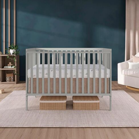 Dream On Me Synergy 5 in 1 crib القابل للتحويل في Baltic Amber و Greenguard Gold و JPMA معتمد in Kuwait