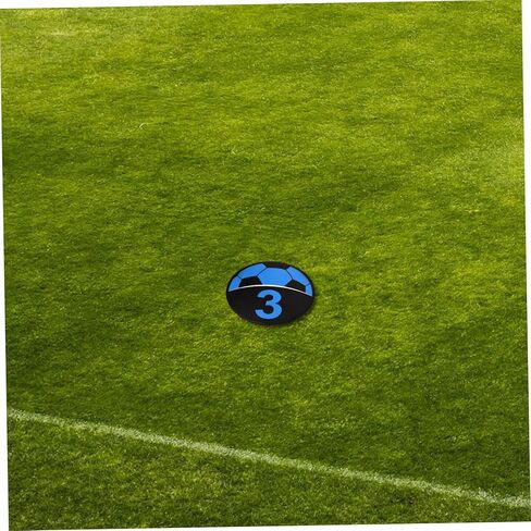 Garneck 5pcs Soccer Training Markers Non- Football Discs for Drills Lightweight and Stackable for Sports Training Soccer Basketball Baseball in Kuwait