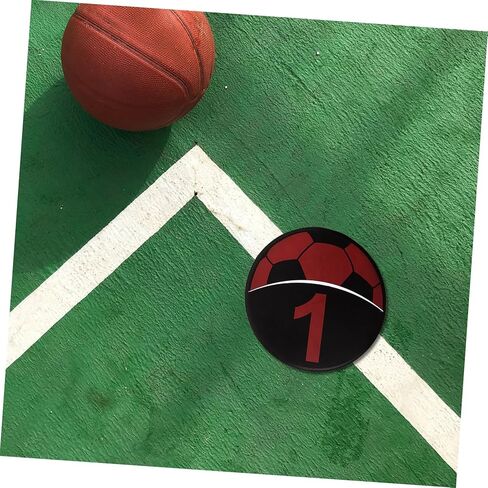 Garneck 5pcs Soccer Training Markers Non- Football Discs for Drills Lightweight and Stackable for Sports Training Soccer Basketball Baseball in Kuwait