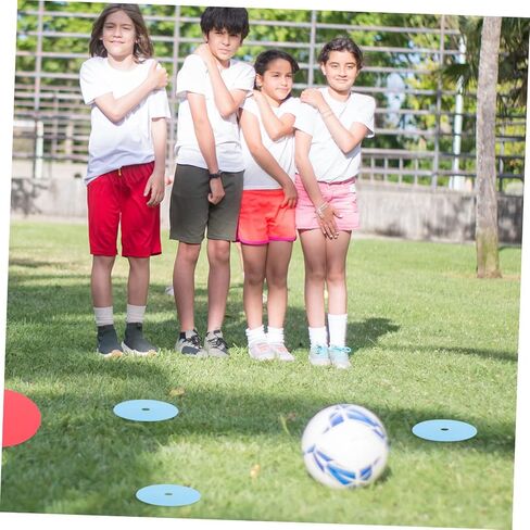 30Pcs Non Slip Football Training Sign Discs Durable Markers for Soccer and Sports Drills for Practice Sessions Use in Saudi Arabia