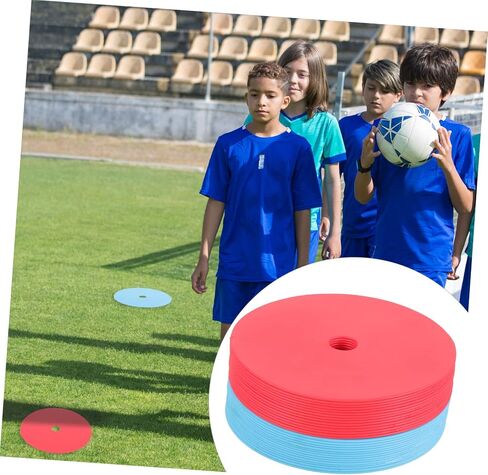 30Pcs Non Slip Football Training Sign Discs Durable Markers for Soccer and Sports Drills for Practice Sessions Use in Saudi Arabia