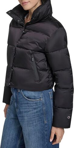 Champion womens Cropped Puffer Jacket in Saudi Arabia