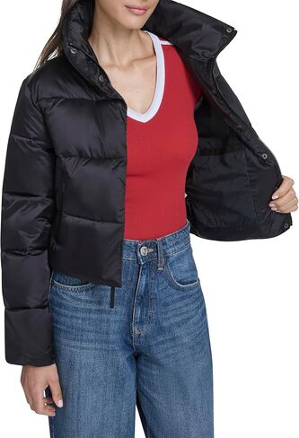 Champion womens Cropped Puffer Jacket in Saudi Arabia