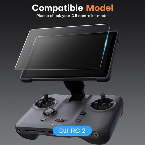 OMOTON 3 حزمة شاشة واقي لجهاز التحكم DJI RC/RC 2 ، واقي شاشة زجاجي مقسى مع تسهيل التثبيت لملحقات وحدة التحكم في DJI RC/RC 2 ، HD Clear/Sensitive Touch in Saudi Arabia