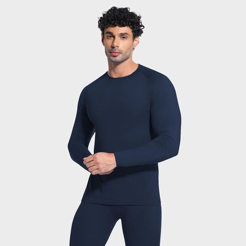 Compression Shirt Long Sleeve for Men 1,3 or 5 Pack Athletic Base Layer for Workout Basketball Running in Kuwait