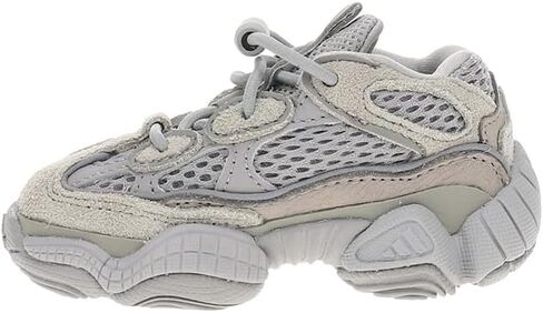 adidas اطفان الأولاد yeezy 500 زلة على أحذية أحذية أحذية غير رسمية - رمادي - حجم 5 م in Kuwait