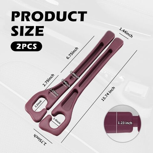 2pcs حشو فجوة السيارة مع فتحات التخزين ، والترقية نسخة من منظم حشو مقعد مقعد السيارة للمفاتيح وحامل الهاتف ، وأغراض متعددة لا يوجد حارس المقعد تجنب العناصر إسقاط in Kuwait