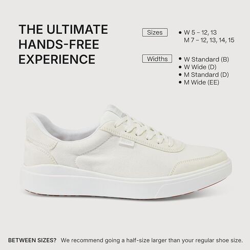 Kizik Slip on Sneakers: Prague 2 - Court Style ، Canvas 4 اتجاهات مع تفاصيل من جلد الغزال ، أحذية غير رسمية للنساء ، الراحة الحرة في الأيدي - عرض Wide Wide Wide in Saudi Arabia