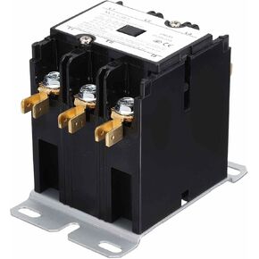 DMiotech HVAC Contactor, 3 Pole FLA 30 Amps 240V Coil Air Conditioner Contactor Compressor Condenser Motor AC Definite Purpose Contactor, UL Listed in Saudi Arabia