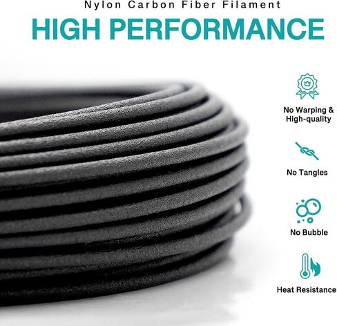 yxpolyer PC Carbon Carbon Fiber PC-CF 50g 1.75mm للطباعة ثلاثية الأبعاد ، والكربون ألياف الكربون in Kuwait