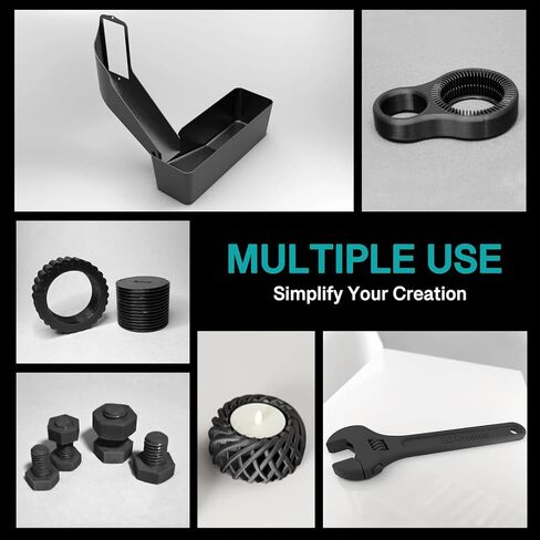 yxpolyer PC Carbon Carbon Fiber PC-CF 50g 1.75mm للطباعة ثلاثية الأبعاد ، والكربون ألياف الكربون in Kuwait