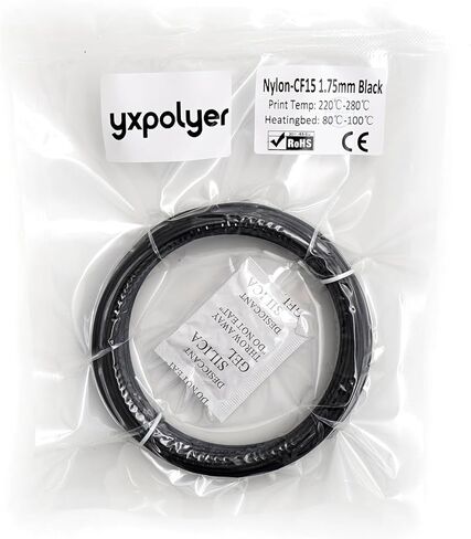 yxpolyer PC Carbon Carbon Fiber PC-CF 50g 1.75mm للطباعة ثلاثية الأبعاد ، والكربون ألياف الكربون in Kuwait