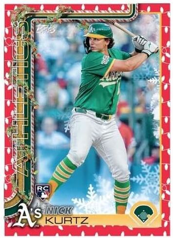 2025 Topps Holiday Baseball Trading Cards جامعي القصدير in Saudi Arabia