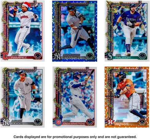 2025 Topps Holiday Baseball Trading Cards جامعي القصدير in Saudi Arabia