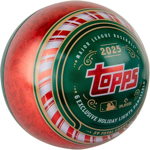 2025 Topps Holiday Baseball Trading Cards جامعي القصدير in Saudi Arabia