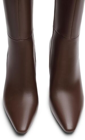 DREAM PAIRS Knee High Boots Women Chunky Block Heel Square Toe Side Zipper Tall Boots for Women in Saudi Arabia