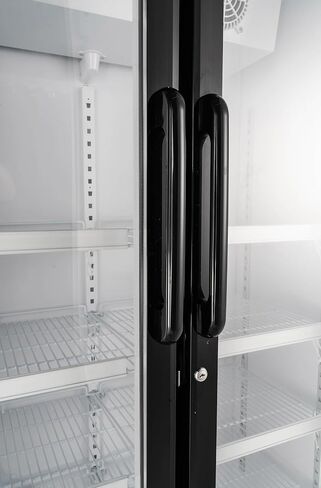 Hamilton Beach HBCB133BLACK, 13.3 Commercial Glass Door Display Merchandiser Refrigerator Cooler, ETL, Black, 13 3 cu ft in Saudi Arabia