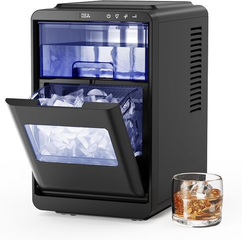 Northair Portable Countertop Ice Maker with 26 lb. Daily Capacity - Red in Kuwait