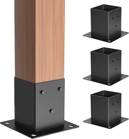 4x4 Pergola Kit, 4x4 Pergola Brackets 3-Way T-Angle Corner Bracket in Saudi Arabia