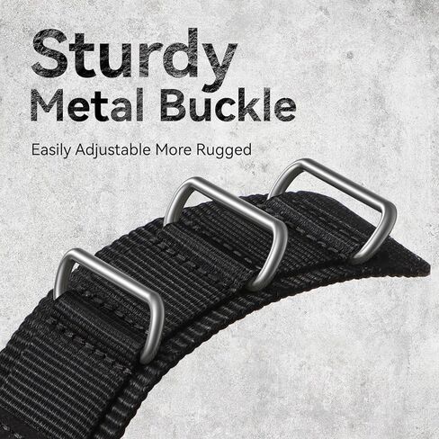 Sunfwr Rugged Nylon Band for Apple Watch Ultra 2 & 1 49mm 46mm 45mm 44mm 42mm 42 مم ، حزام فيلكرو العسكري التكتيكي لسلسلة iWatch 10/9/8/7/6/5/4/3/2/1/1/SE in Kuwait