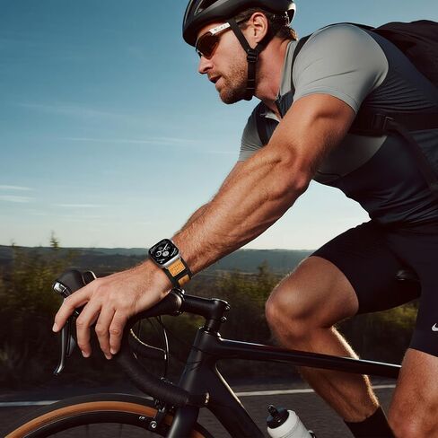 Sunfwr Rugged Nylon Band for Apple Watch Ultra 2 & 1 49mm 46mm 45mm 44mm 42mm 42 مم ، حزام فيلكرو العسكري التكتيكي لسلسلة iWatch 10/9/8/7/6/5/4/3/2/1/1/SE in Kuwait