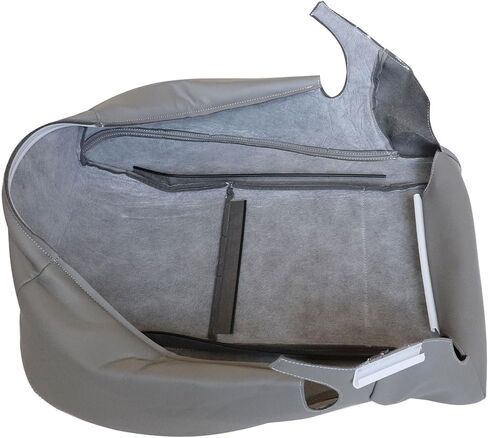 NLQR Front Driver and Passenger Side Bottom and Top Back Replacement Seat Covers Microfiber Leather Gray Compatible with Toyota Sequoia Tundra 2000 2001 2002 2003 2004 2005 2006 in Saudi Arabia