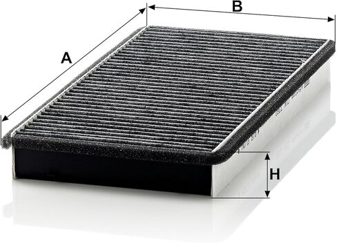 Mann-Filter CUK 3360 Cabin Filter With Activated Charcoal for select Porsche models in Kuwait