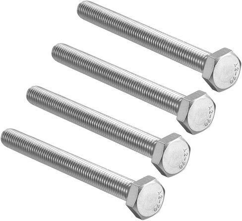 uxcell M8x150mm Hex Bolts 304 Stainless Steel Hexagon Screw Bolt 4pcs in Saudi Arabia