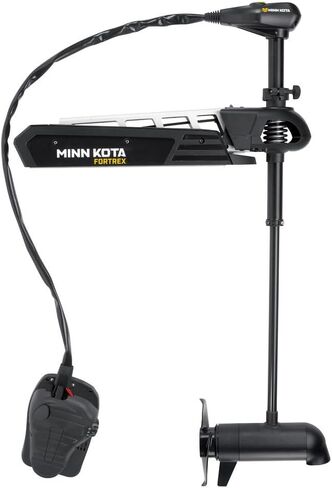 Minn Kota Fortrex Bow-Mount Trolling Motor مع Sonar Dual Spectrum Chirp ، 80 رطلاً. دفع ، 52 بوصة. رمح ، المياه العذبة in Saudi Arabia