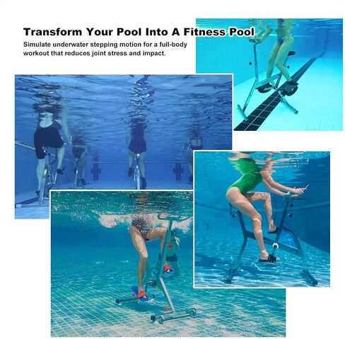 Aqua Bike, Fitness Cycle For Swimming Pool, Pool Exercise Water Bike - Aquatic Cycle, Workout Equipment Machine, Fitness Training Gear for Clubs Hotels Gym Fitness Centers Home in Saudi Arabia