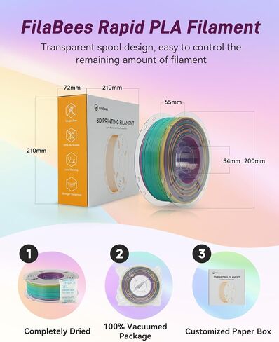 ASA Filament 1.75mm Sparkle White,ASA 3D Printer Filament,Heat&Weather Resistant&High UV Resistance Perfect Printing for Outdoor Functional Parts,Dimensional Accuracy±0.02mm,1kg(2.2lbs) in Kuwait